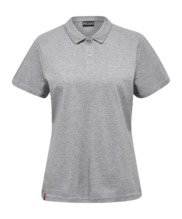 Hummel Polo Damen Grau F2006 - grau
