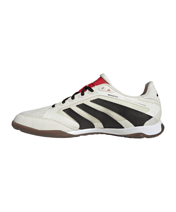 adidas Predator Pro IN Champagne Weiss Schwarz - weiss