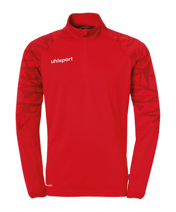 Uhlsport Goal 25 HalfZip Sweatshirt Rot F04 - rot