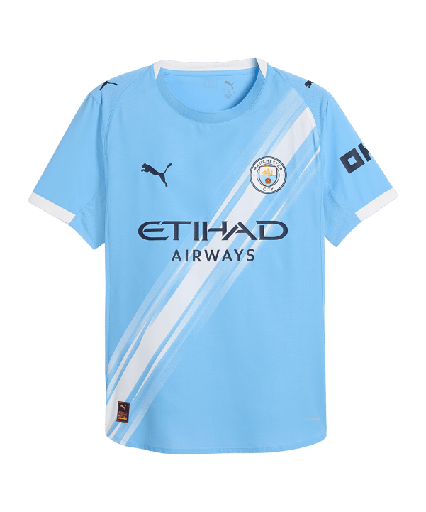 PUMA Manchester City Authentic Trikot Home 2025/2026 Blau F01 - blau