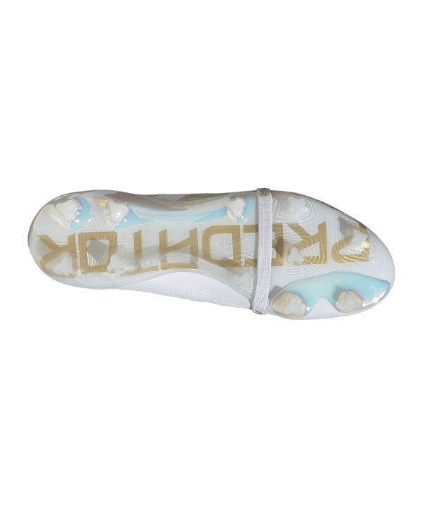 adidas Predator Elite FT FG Day Spark Weiss Gold - weiss