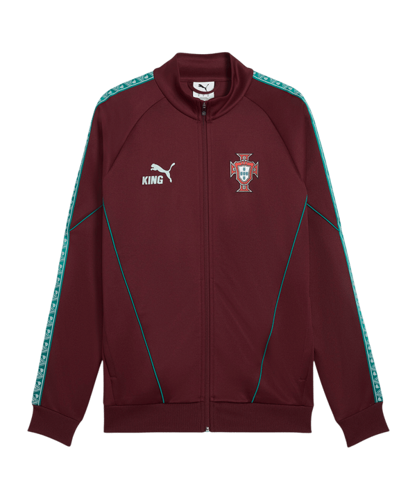 PUMA FPF Portugal King Anthem Jacke Rot F24 - rot
