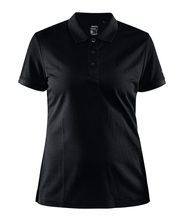 Craft Polo Damen Schwarz - schwarz
