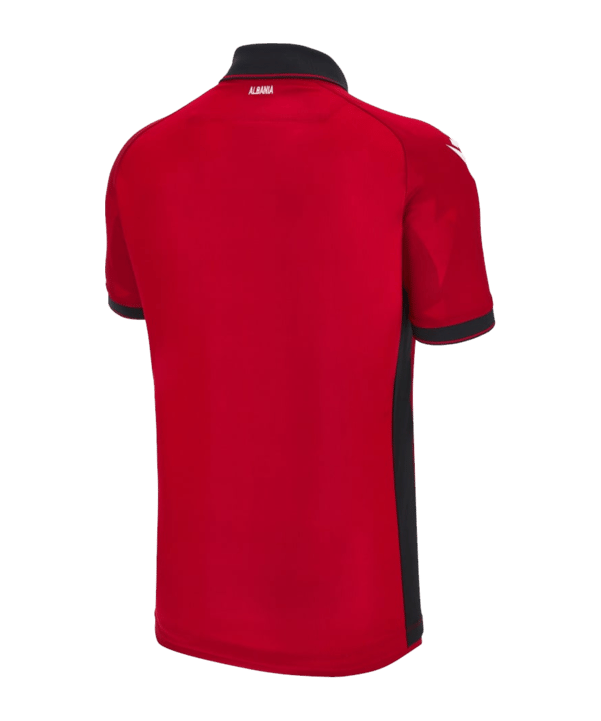 Macron Albanien Trikot Home 2023 Kids Rot - rot