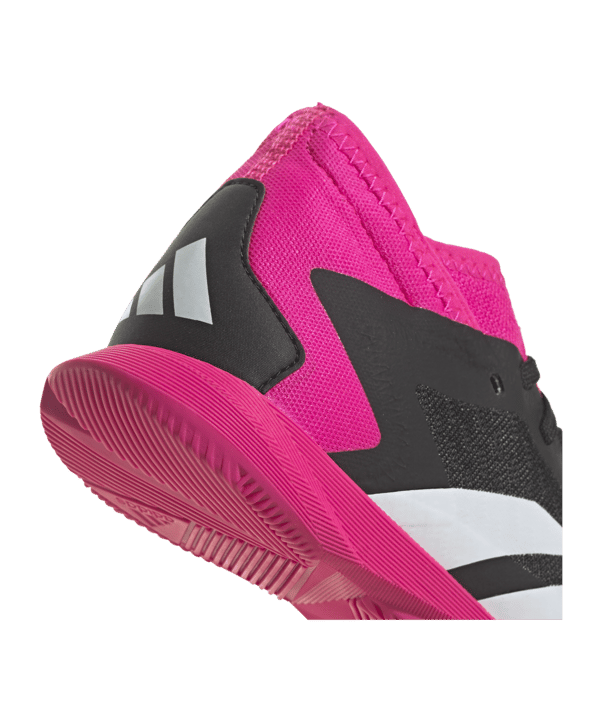 adidas Predator Accuracy.3 IN Halle Own Your Football Kids Schwarz Weiss Pink - schwarz