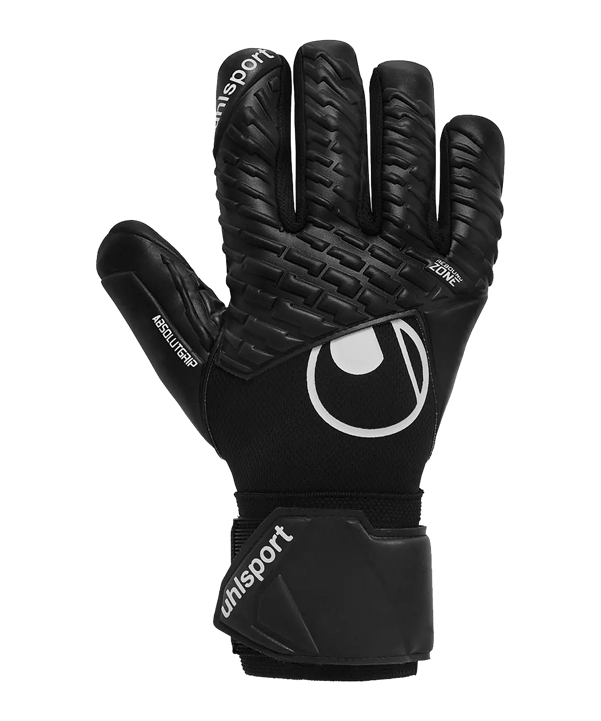 uhlsport FM Comfort Absolutgrip HN Torwarthandschuhe Schwarz F01 - schwarz