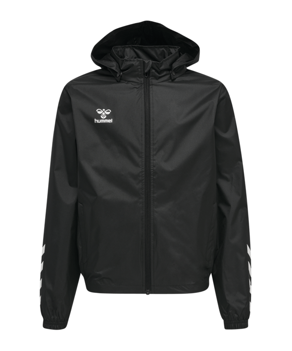 Hummel hmlCORE XK Spray Jacke Kids Schwarz F2001 - schwarz