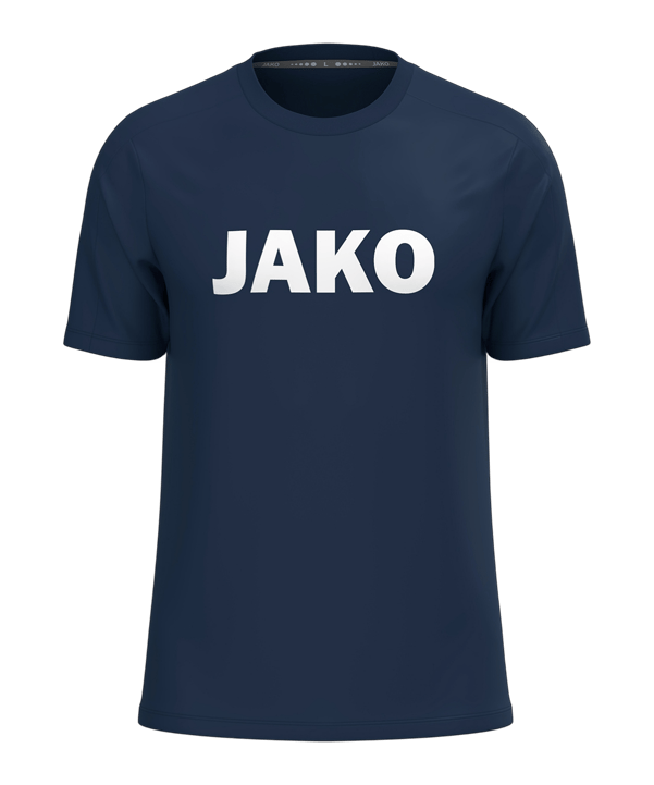 JAKO Promo 2.0 Funktions T-Shirt Dunkelblau F900 - weiss