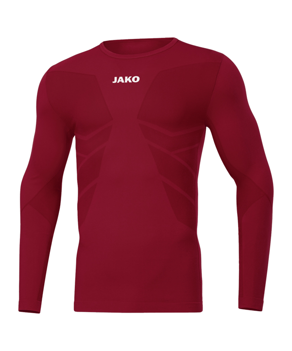 JAKO Comfort 2.0 langarm Rot F13 - rot