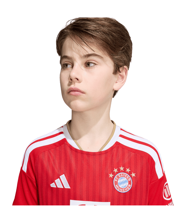 adidas FC Bayern München Trikot Home 2026/2027 Kids Rot - rot