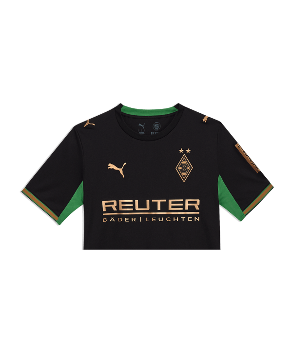 PUMA Borussia Mönchengladbach Trikot Away 2026/2027 Schwarz F02 - schwarz