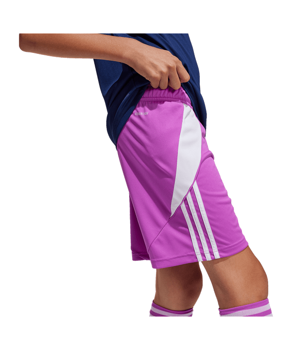 adidas Tiro 24 Short Kids Lila - lila