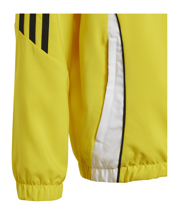 adidas Tiro 24 Windbreaker Kids Gelb Weiss - gelb