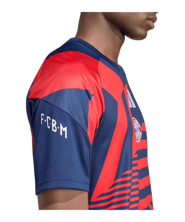 adidas FC Bayern München Pre Match Trikot 2026/2027 Blau - blau