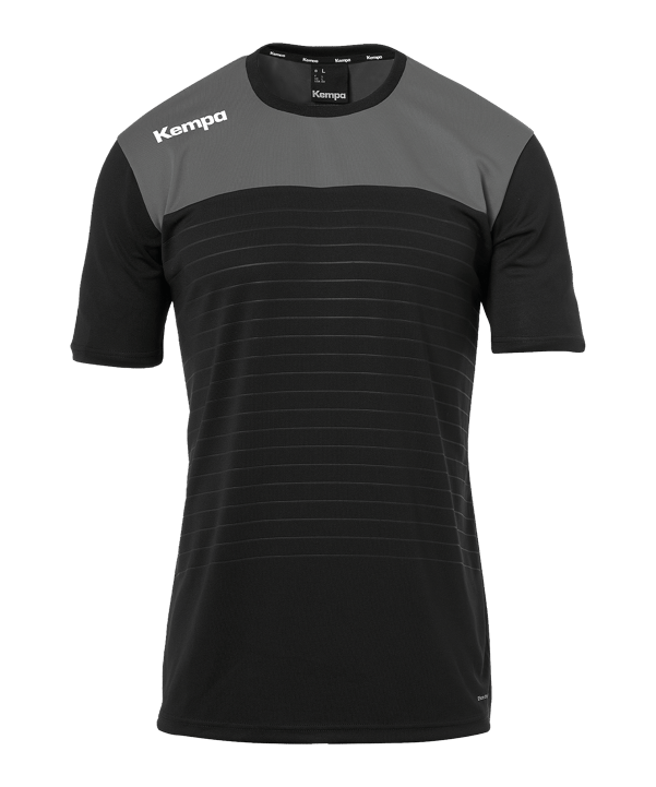 Kempa Emotion Trikot Schwarz Grau F01 - schwarz