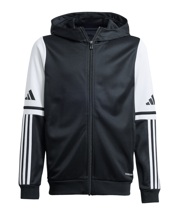 adidas Squadra 25 Kapuzenjacke Kids Schwarz - schwarz
