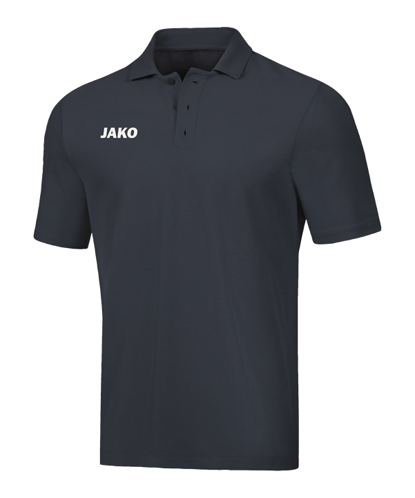 JAKO Base Poloshirt Kids Grau F21 - grau