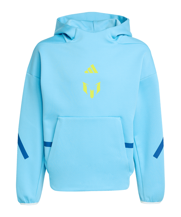 adidas Messi ZNE Hoody Kids Blau - blau