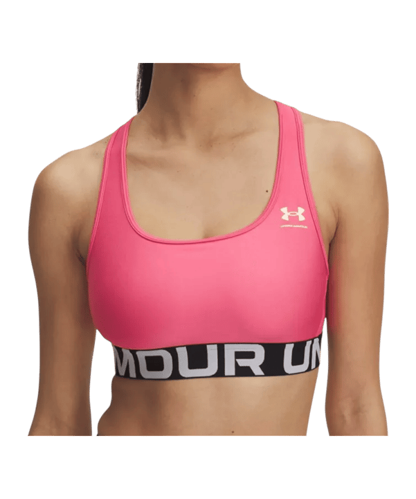 Under Armour HG Mid Sport-BH Damen Rosa F672 F672 - rosa