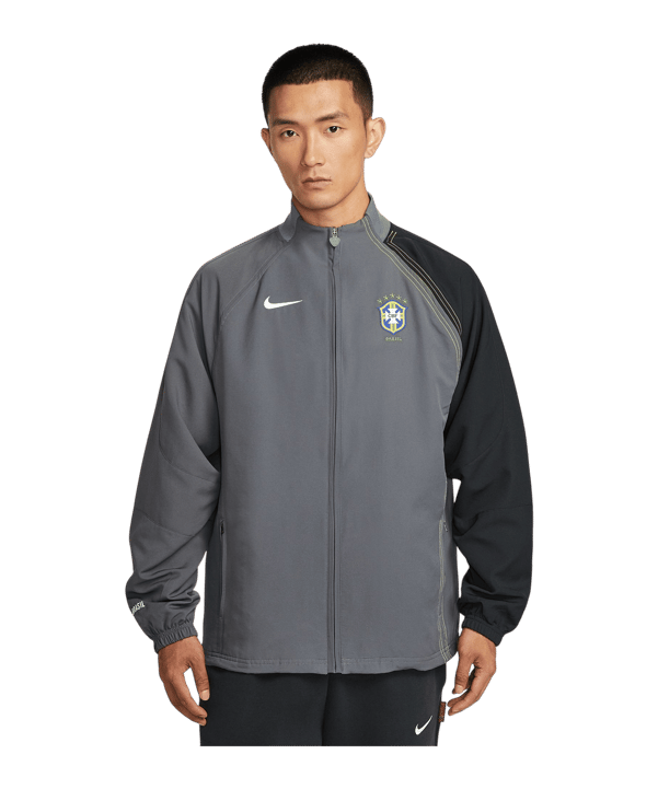 Nike Brazil Reissue 2004 Jacke Grau F021 - grau