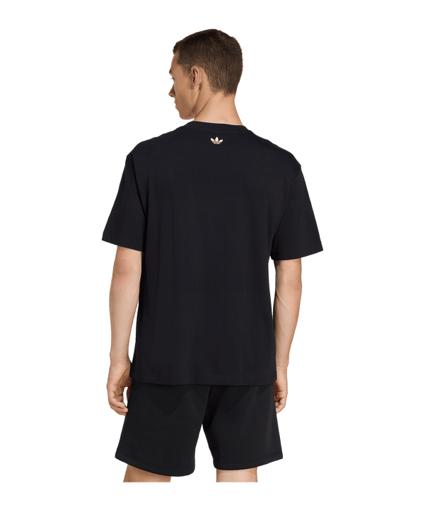 adidas Originals GFX Varsity T-Shirt Schwarz - schwarz