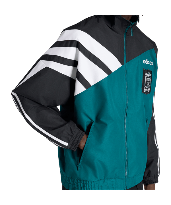 adidas FC Liverpool Track Jacke 95 Grün - gruen