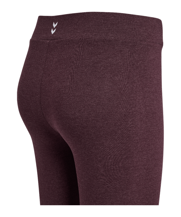 Hummel Pulse Logo MW Tight Damen Braun F8035 - braun