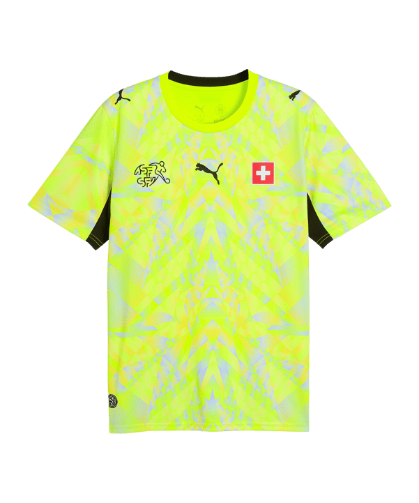 PUMA SFV Schweiz Replica Torwarttrikot Home WM - gelb