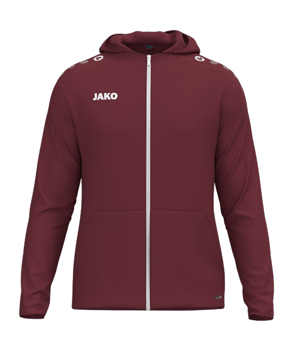 JAKO One Kapuzenjacke Kids Rot F155 - rot