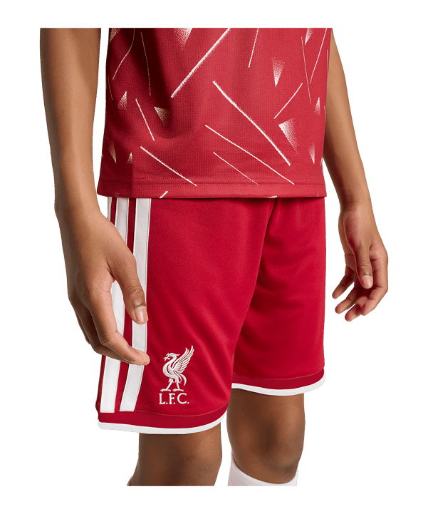 adidas FC Liverpool Short Home 2026/2027 Kids Rot - rot