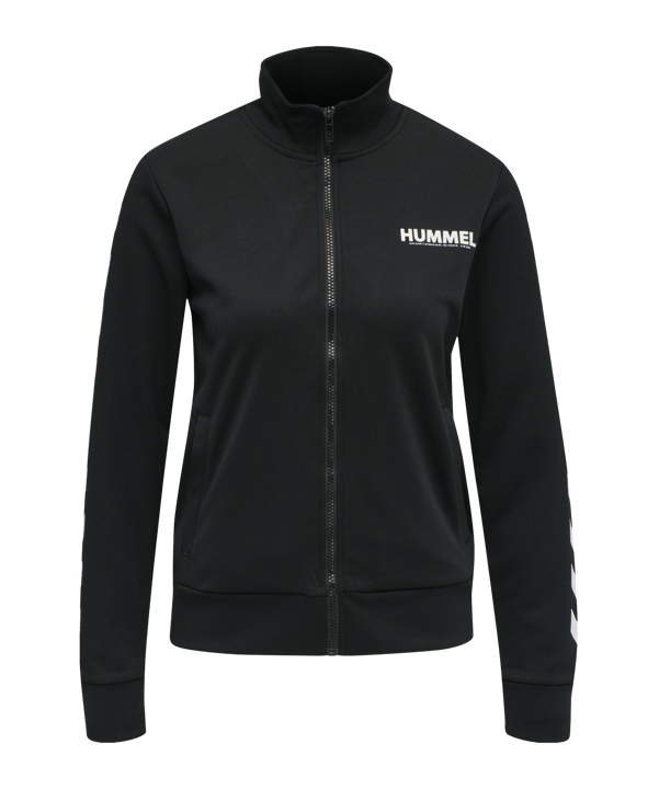 Hummel hmllegacy Poly Kapuzenjacke Damen F2001 - schwarz
