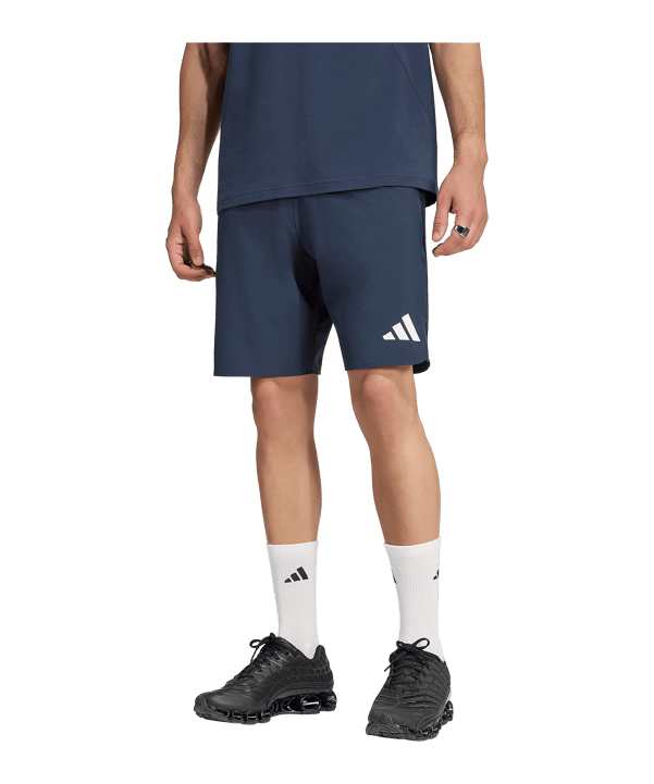 adidas Real Madrid Tiro Travel Short Blau - blau