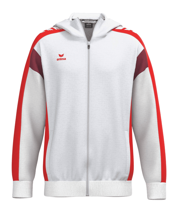Erima Celebrate 125 Kapuzenjacke Weiss - weiss