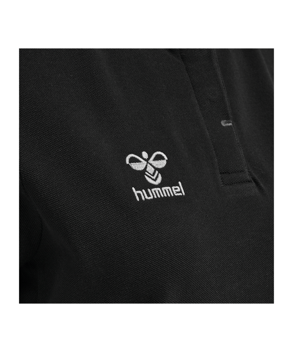 Hummel Move Grid Polo Damen Schwarz F2001 - schwarz