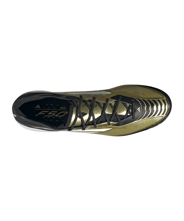 adidas F50 Elite FG Messi Triunfo Dorado Gold Weiss - gold