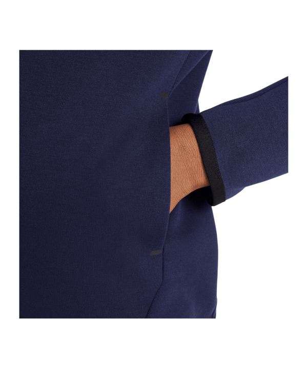 Nike Frankreich Tech Fleece Kapuzenjacke EM 2024 Kids Blau F498 - blau