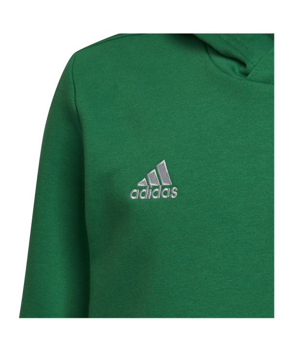 adidas Entrada 22 Hoody Kids Grün - gruen