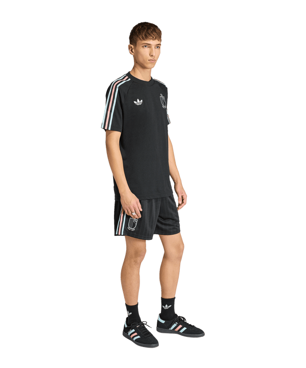 adidas KBVB Belgien Originals T-Shirt Schwarz - schwarz