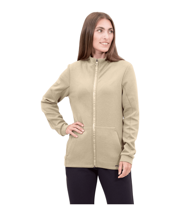 JAKO Pro Casual Jacke Damen Beige F385 - beige