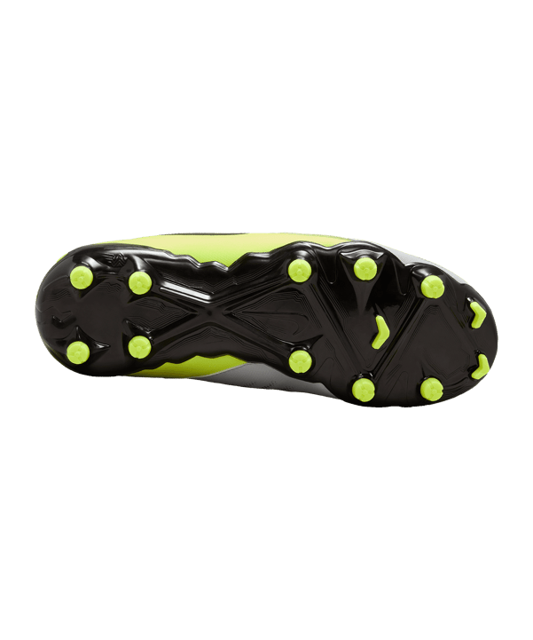 Nike Jr Phantom GX II Academy FG/MG Mad Voltage Kids Silber Schwarz F003 - silber