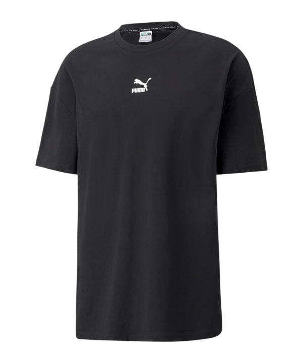PUMA Classics Boxy T-Shirt Schwarz F01 - schwarz