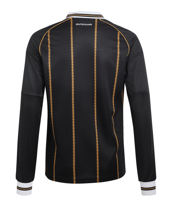 adidas DFB Deutschland Trikot Langarm 3rd 2026 Kids Schwarz - schwarz