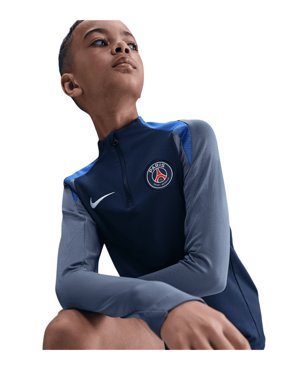 Nike Paris Saint-Germain Strike Drill Top Sweatshirt Kids Blau F411 - blau