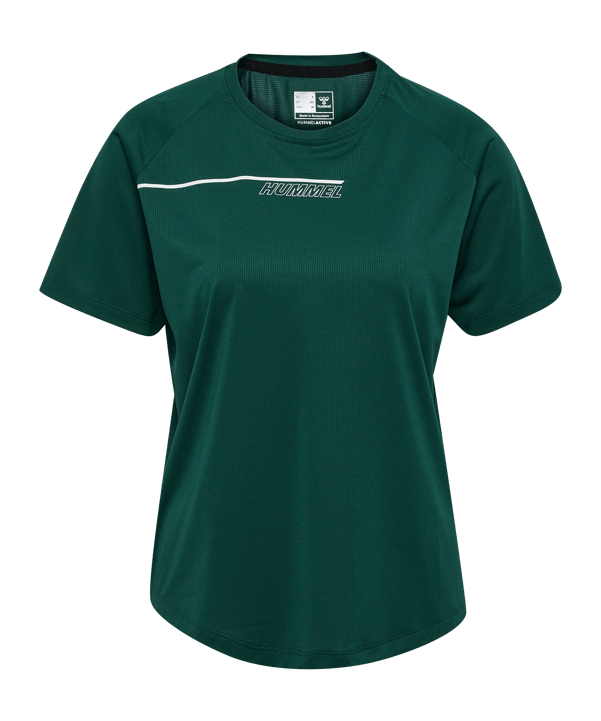 Hummel T-Shirt Damen Grün F6614 - gruen