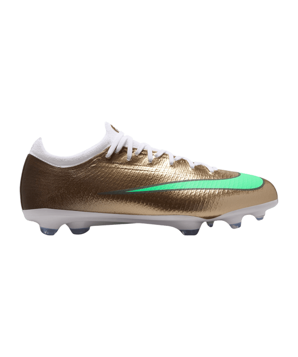 Nike Jr Air Zoom Mercurial Vapor XVII Pro FG Kylian Mbappe Kids Gold F701 - gold