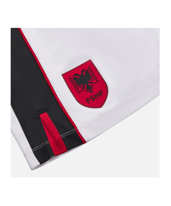 Macron Albanien Short Away 2023 Weiss - weiss