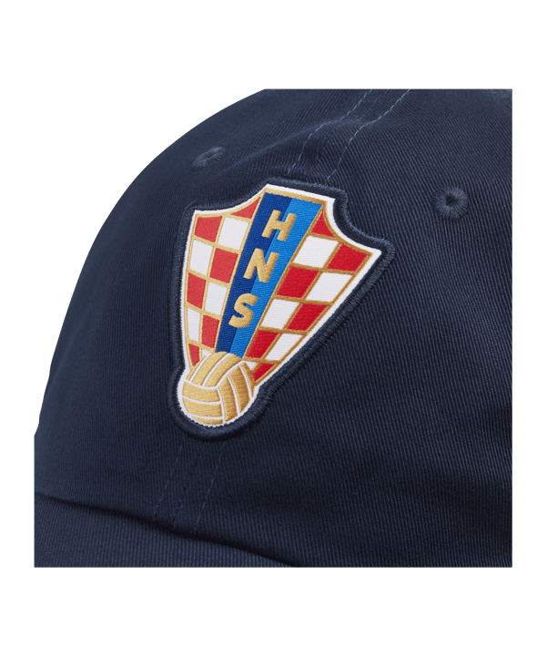 Nike Kroatien Heritage 86 Cap EM 2024 Blau Rot F451 - blau