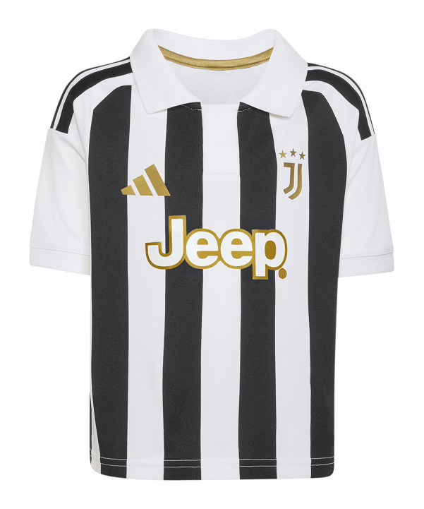 adidas Juventus Turin Trikot Set Home 2026/2027 Kids Weiß - weiss