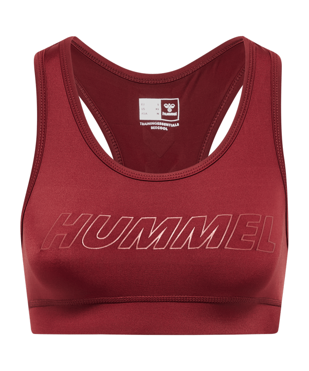 Hummel Te Tola Sport-BH Damen Rot F3661 - rot