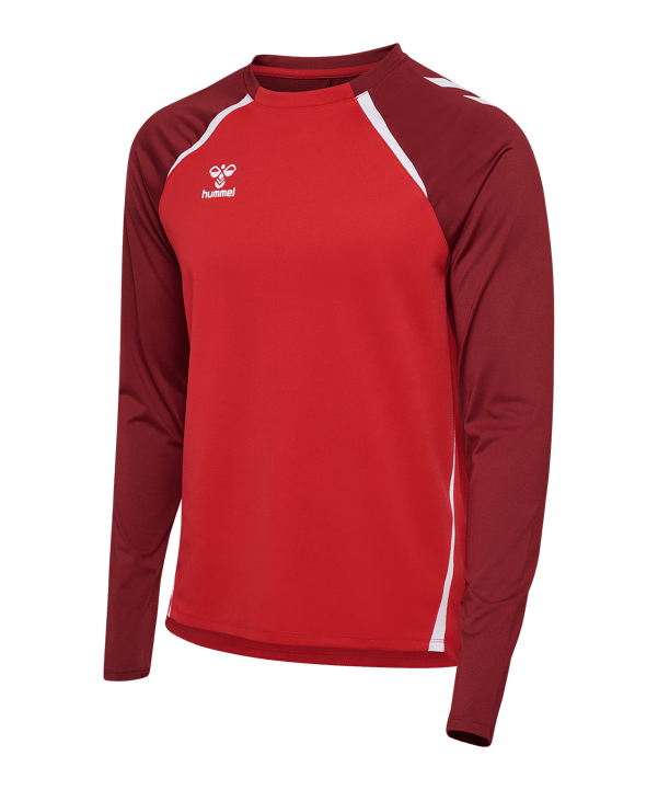 Hummel hmlLEAD 2.0 Sweatshirt Rot F3713 - rot